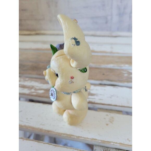 World Bazaar Easter bunny rabbit tulip figurine st - Picture 2 of 7